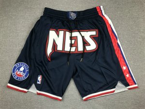 NBA Brooklyn Nets 21-22 city Just don shorts Marine